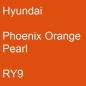 Preview: Hyundai, Phoenix Orange Pearl, RY9.